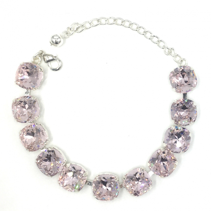 Armband Cushion Silber 12 mm Produkt-Bild